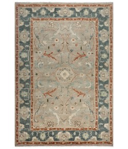 Rizzy Home Belmont BMT956 Light Blue Area Rug 6 ft. X 9 ft. Rectangle