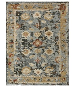 Rizzy Home Belmont BMT957 Gray Area Rug 10 ft. X 14 ft. Rectangle