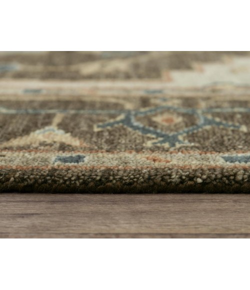 Rizzy Belmont Area Rug BMT958 6' x 9' Dk. Brown