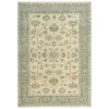 Rizzy Home Belmont BMT960 Ivory / Blue Area Rug 6 ft. X 9 ft. Rectangle