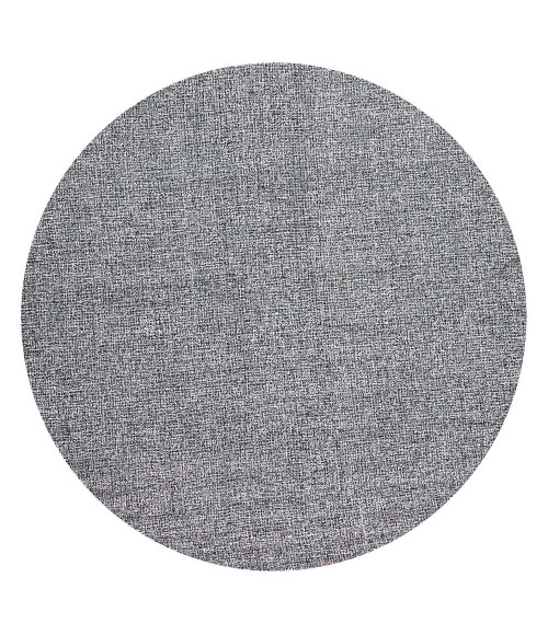 Rizzy Brindleton Area Rug BR223B 10' Round Black/White