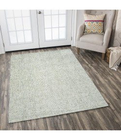Rizzy Home Brindleton BR350A Green / Ivory Area Rug 8 ft. X 10 ft. Rectangle