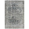 Rizzy Home Bristol BRS106 Beige / Blue Area Rug 5 ft. 3 in. X 7 ft. 6 in. Rectangle