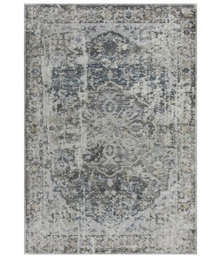 Rizzy Home Bristol BRS106 Beige / Blue Area Rug 5 ft. 3 in. X 7 ft. 6 in. Rectangle