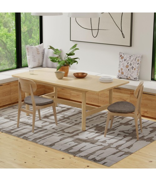 Rizzy Home Bixby Tan BX02TN 5 ft. X 7 ft. 6 in. Rectangle Rug