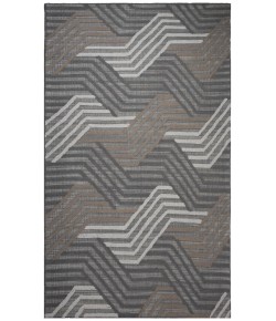 Rizzy Home Bixby Gray BX03GR 7 ft. 9 in. X 9 ft. 9 in. Rectangle Rug