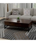 Rizzy Home Bixby Gray BX03GR 7 ft. 9 in. X 9 ft. 9 in. Rectangle Rug