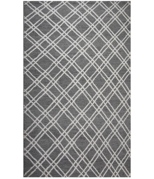 Rizzy Home Bixby Gray BX04GR 7 ft. 9 in. X 9 ft. 9 in. Rectangle Rug