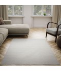 Rizzy Home Bixby Ivory BX04IV 7 ft. 9 in. X 9 ft. 9 in. Rectangle Rug