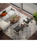 Rizzy Home Bixby Tan BX04TN 7 ft. 9 in. X 9 ft. 9 in. Rectangle Rug