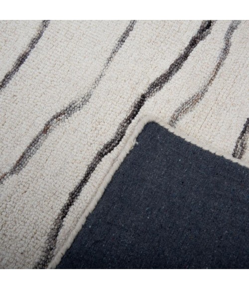 Rizzy Home Bixby Ivory BX07IV 7 ft. 9 in. X 9 ft. 9 in. Rectangle Rug