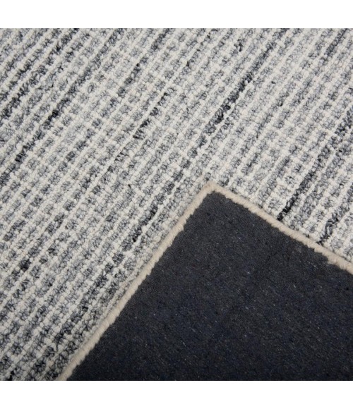 Rizzy Home Bixby Gray BX08GR 7 ft. 9 in. X 9 ft. 9 in. Rectangle Rug