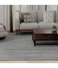 Rizzy Home Bixby Gray BX08GR 7 ft. 9 in. X 9 ft. 9 in. Rectangle Rug