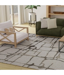 Rizzy Home Bixby Ivory BX09IV 7 ft. 9 in. X 9 ft. 9 in. Rectangle Rug