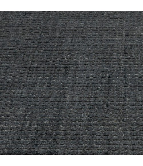 Rizzy Home Cable Charcoal CBA700 7 ft. 6 in. X 9 ft. 6 in. Rectangle Rug