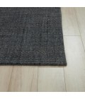 Rizzy Home Cable Charcoal CBA700 7 ft. 6 in. X 9 ft. 6 in. Rectangle Rug