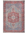 Rizzy Home Centra Rust/Blue CET723 10 ft. X 14 ft. Rectangle Rug