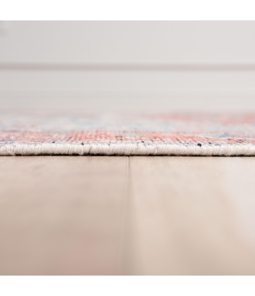 Rizzy Home Centra Rust/Blue CET723 10 ft. X 14 ft. Rectangle Rug