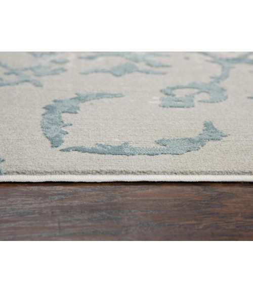 Rizzy Chelsea Area Rug CHS103 7'10" x 9'10" Gray/Blue