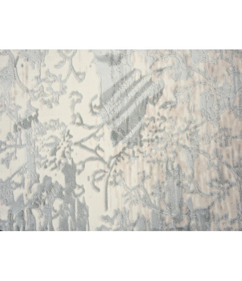 Rizzy Chelsea Area Rug CHS104 7'10" x 9'10" Gray/Cream
