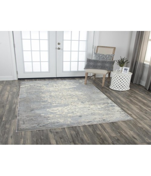 Rizzy Chelsea Area Rug CHS104 7'10" x 9'10" Gray/Cream