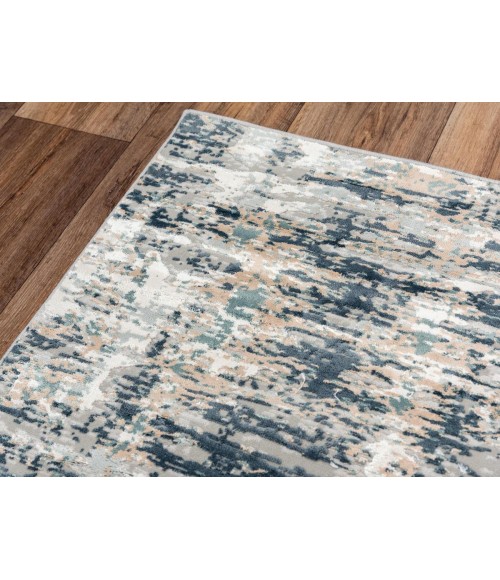 Rizzy Chelsea Area Rug CHS105 5'3" x 7'6" Ivory / Teal