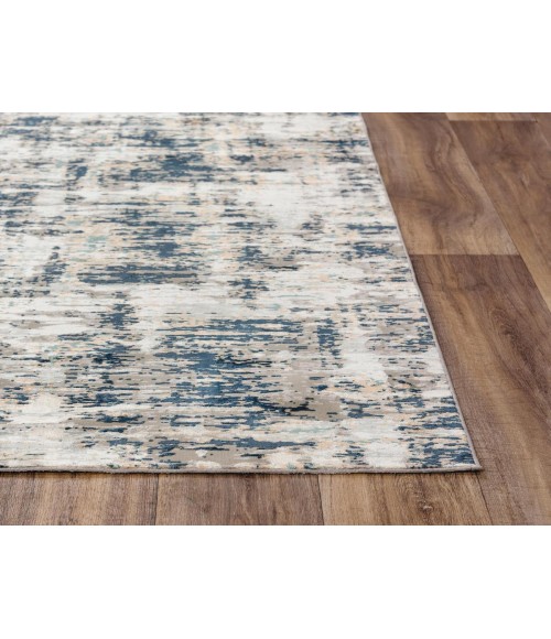 Rizzy Chelsea Area Rug CHS105 5'3" x 7'6" Ivory / Teal
