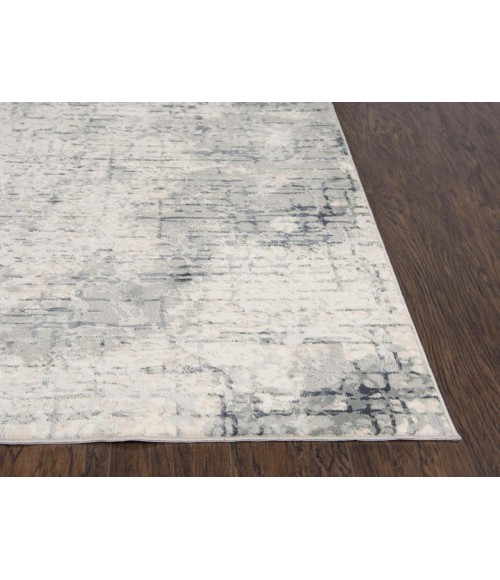 Rizzy Chelsea Area Rug CHS106 7'10" x 9'10" Ceam/Gray