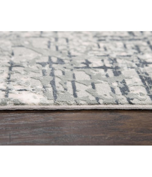 Rizzy Chelsea Area Rug CHS106 7'10" x 9'10" Ceam/Gray