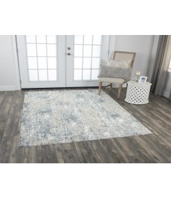 Rizzy Home Chelsea CHS110 Cream / Gray Area Rug 7 ft. 10 in. X 9 ft. 10 in. Rectangle