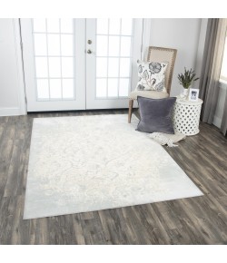 Rizzy Home Chelsea CHS102 Cream / Beige Area Rug 7 ft. 10 in. X 9 ft. 10 in. Rectangle