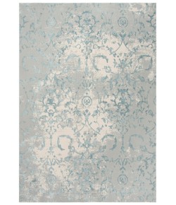 Rizzy Home Chelsea CHS103 Gray / Blue Area Rug 7 ft. 10 in. X 9 ft. 10 in. Rectangle