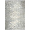 Rizzy Home Chelsea CHS104 Gray / Cream Area Rug 7 ft. 10 in. X 9 ft. 10 in. Rectangle