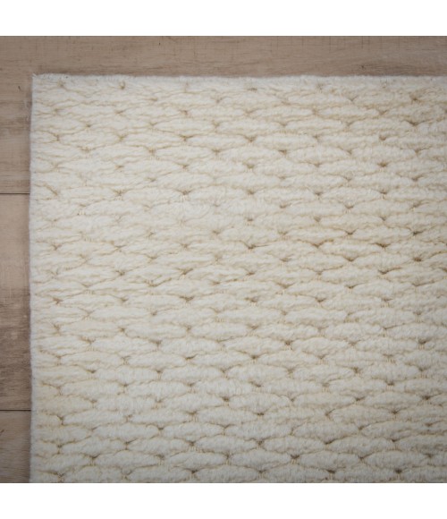 Rizzy Home Cloud Ivory CLD707 5 ft. X 8 ft. Rectangle Rug