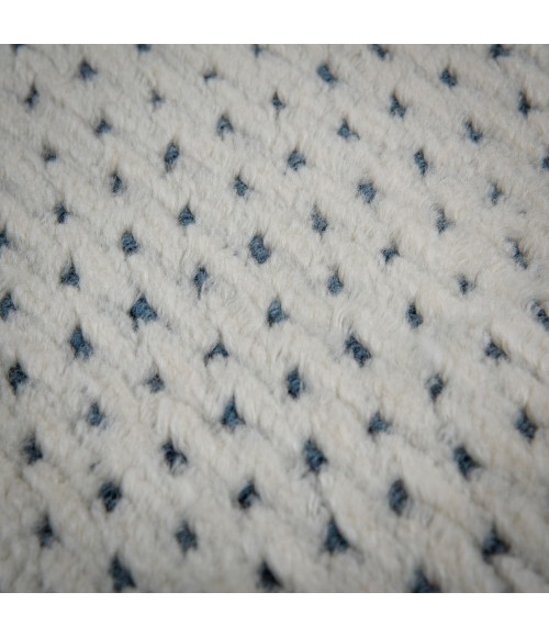 Rizzy Home Cloud Blue CLD708 5 ft. X 8 ft. Rectangle Rug