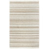 Rizzy Home Capri CPI106 Ivory / Beige Area Rug 5 ft. X 7 ft. 6 in. Rectangle
