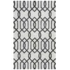 Rizzy Home Caterine CE9526 Gray / Ivory Area Rug 8 ft. X 8 ft. Round