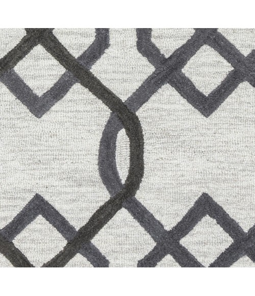 Rizzy Caterine Area Rug CE9526 10' Round grey