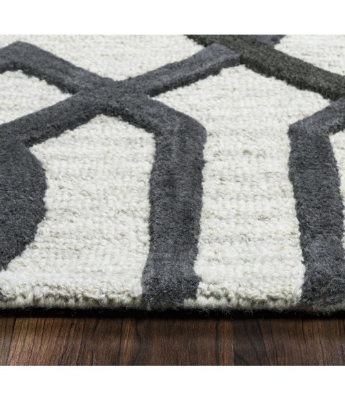 Rizzy Caterine Area Rug CE9526 10' Round grey
