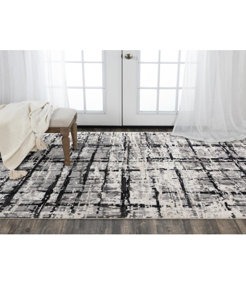 Rizzy Couture CUT117 Black Area Rug