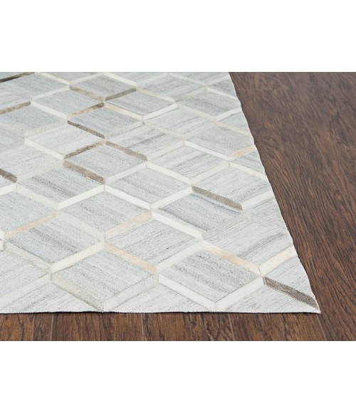 Rizzy Wild Thing Area Rug WDT102 5' x 8' Gray