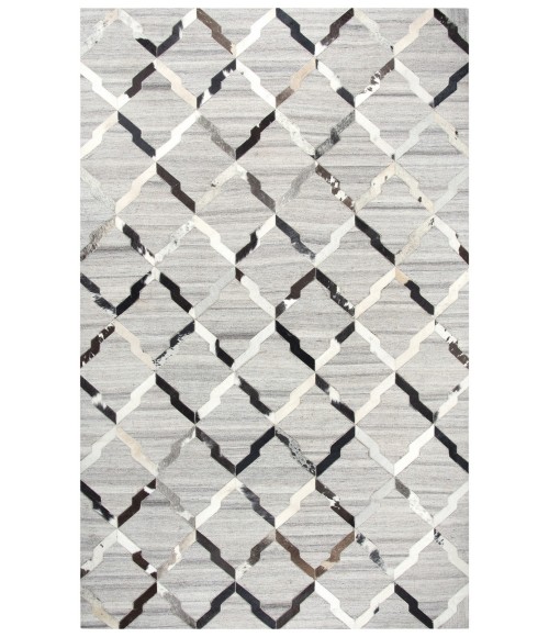 Rizzy Wild Thing Area Rug WDT103 5' x 8' Gray