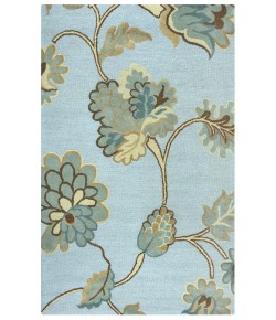 Rizzy Home Dimensions DI1615 Light Blue Area Rug 8 ft. X 10 ft. Rectangle