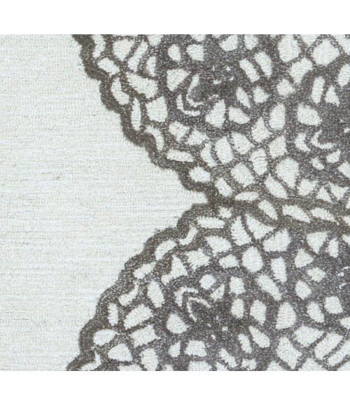 Rizzy Dimensions Area Rug DI2456 10' Round grey