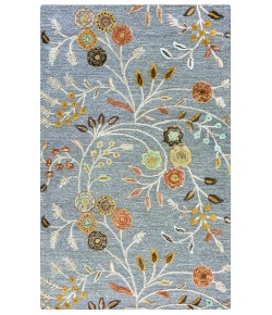 Rizzy Home Eden Harbor EH8636 Mauve Area Rug 3 ft. X 5 ft. Rectangle
