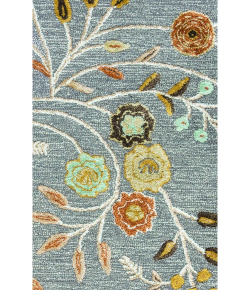 Rizzy Eden Harbor Area Rug EH8636 3' x 5' grey