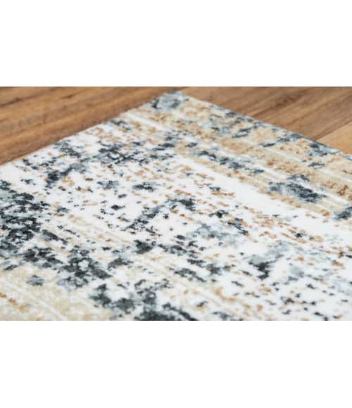 Rizzy Elite Area Rug ELT898 2'6" x 8' Lt. Gray