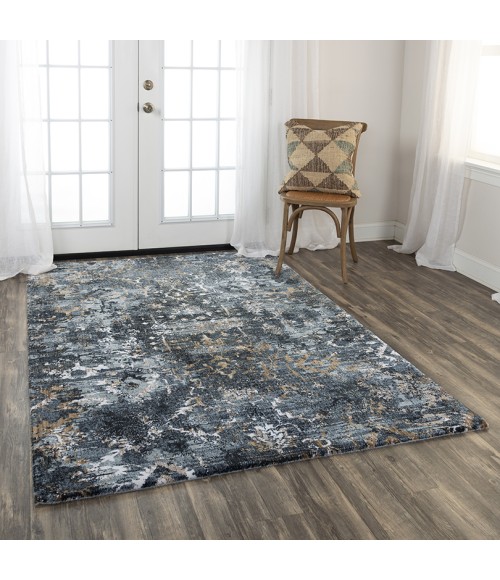 Rizzy Elite Area Rug ELT860 9' x 12' Charcoal