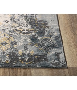 Rizzy Home Emerge EMG929 Gray / Dark Gray Area Rug 5 ft. 3 in. X 7 ft. 6 in. Rectangle