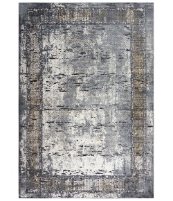 Rizzy Home Emerge EMG930 Beige / Charcoal Area Rug 7 ft. 10 in. X 9 ft. 10 in. Rectangle